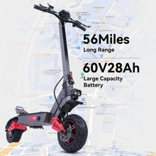 Load image into Gallery viewer, Xstarship Nulife/ FREEBOY H-8 3000W 11" E-Scooter All Terrain Mobility Dual Motor Long Distance Foldable for Adults
