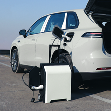 Load image into Gallery viewer, E-Mingze 3500AC 3.5KW/3072KWH/32A/5M Portable Power Bank Station for All EV Cars New Energy Storage Power Trolley Case
