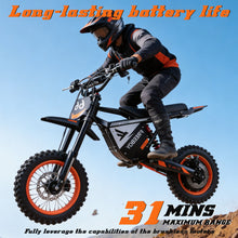 Load image into Gallery viewer, Xstarship Nulife/ FREEBOY Y66 Off-road Electric Dirt Bike 48V 30Ah Long Range E-Scooter with Hydraulic Disc Brake 12 Inch Off-road Tire for Adult
