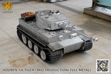 Load image into Gallery viewer, Hooben 1/6 Full Metal Tiger-1 Mid-production WWII heavy tank RTR radio control model
