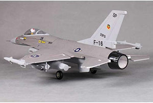 FMS RC Airplane 64mm F-16 Fighting Falcon V2 PNP 4S EDF Jet, Upgrade Model No Pilot (Transmitter, Battery and Charger not Included)