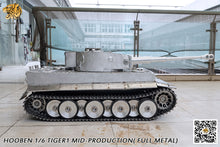 Load image into Gallery viewer, Hooben 1/6 Full Metal Tiger-1 Mid-production WWII heavy tank RTR radio control model
