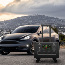 Load image into Gallery viewer, E-Mingze ES-3000B 3.5KW/3000WH mobile power Bank Station for All EV Cars New Energy Storage&nbsp;Smart Display LiFe battery
