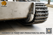Load image into Gallery viewer, Hooben 1/6 Full Metal Tiger-1 Mid-production WWII heavy tank RTR radio control model

