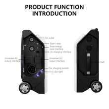 Load image into Gallery viewer, E-Mingze 3500AC 3.5KW/3072KWH/32A/5M Portable Power Bank Station for All EV Cars New Energy Storage Power Trolley Case
