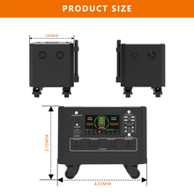 Load image into Gallery viewer, E-Mingze ES-3000B 3.5KW/3000WH mobile power Bank Station for All EV Cars New Energy Storage&nbsp;Smart Display LiFe battery
