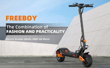Load image into Gallery viewer, Xstarship Nulife/ FREEBOY H-9 3000W 11" E-Scooter Off-road IPX5 Foldable for Adults
