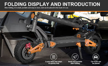 Load image into Gallery viewer, Xstarship Nulife/ FREEBOY H-9 3000W 11" E-Scooter Off-road IPX5 Foldable for Adults
