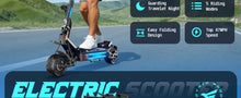 Load image into Gallery viewer, Xstarship Nulife/ FREEBOY H-16 3000W 11" E-Scooter Dual Motor Off-road Tubeless Tire IPX5 Foldable for Adults
