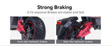 Load image into Gallery viewer, Xstarship Nulife/ FREEBOY H-8 3000W 11" E-Scooter All Terrain Mobility Dual Motor Long Distance Foldable for Adults

