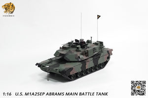 Hooben 1/16 American M1A2 Abrams Main Battle Tank 6601F