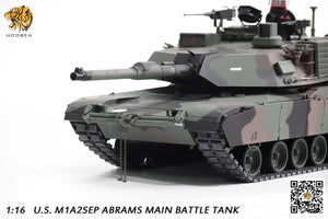 Hooben 1/16 American M1A2 Abrams Main Battle Tank 6601F