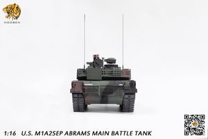 Hooben 1/16 American M1A2 Abrams Main Battle Tank 6601F