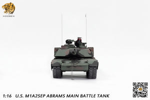 Hooben 1/16 American M1A2 Abrams Main Battle Tank 6601F