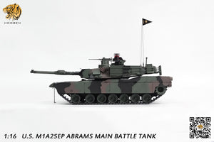 Hooben 1/16 American M1A2 Abrams Main Battle Tank 6601F