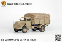 Load image into Gallery viewer, Hooben 1/16 OPEL Blitz WWII German 3T Medium-Duty Truck RC Model RTR NO. T6809F
