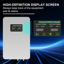 Load image into Gallery viewer, E-Mingze WP6000VA Home Intelligence Voltage&amp;Frequency Stabilizer - Stable Power Real-Time Display
