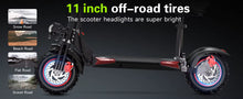 Load image into Gallery viewer, Xstarship Nulife/ FREEBOY J-11MAX 1200W 11" E-Scooter Smart Balance With Seat
