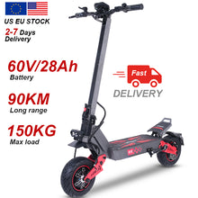 Load image into Gallery viewer, Xstarship Nulife/ FREEBOY H-8 3000W 11" E-Scooter All Terrain Mobility Dual Motor Long Distance Foldable for Adults
