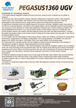 Load image into Gallery viewer, ThorRobotics 1.36M Universal chassis UGV tracked robot
