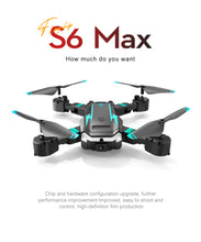 Load image into Gallery viewer, S6 new product G6 cross-border drone high-definition aerial photography dual-camera four-axis aircraft three-sided obstacle avoidance remote control aircraft
