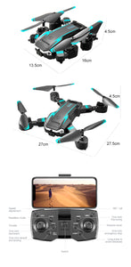 S6 new product G6 cross-border drone high-definition aerial photography dual-camera four-axis aircraft three-sided obstacle avoidance remote control aircraft