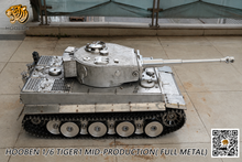 Load image into Gallery viewer, Hooben 1/6 Full Metal Tiger-1 Mid-production WWII heavy tank RTR radio control model
