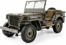 Load image into Gallery viewer, FMS Rochobby RC Car 112 1941 MB Scaler Willys Jeep Remote Control Crawler Military Truck 4x4 Offroad Vehicle with Transmitter Battery and Charger
