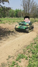 Load and play video in Gallery viewer, Leopard 200 Ride-on 2 seats mini tank  vehicle park amusements
