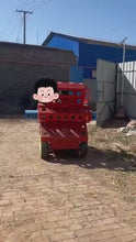 Load and play video in Gallery viewer, Spider Ride-on transformer robot  vehicle park amusements
