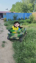 Load and play video in Gallery viewer, Leopard 150 Ride-on 1 seat mini tank  vehicle park amusements
