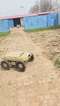 Load and play video in Gallery viewer, ThorRobotics 0.9M 4WD Universal wheeled robot chassis UGV
