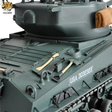 Load image into Gallery viewer, Amazon returned 1:10 US FURY M4A3E8 Sherman Medium Tank RTR Half Metal Item No.6620
