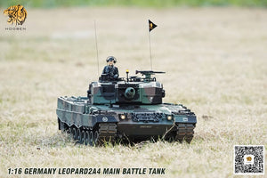 HOOBEN 1/16 Panzer KAMPFWAGEN German Leopard 2A4 Main Battle Tank RTR 6608