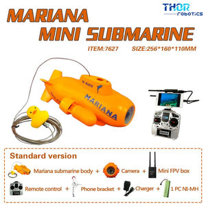 Amazon returned Mini Underwater Drone HD FPV Camera Mariana RC Android System Submarine Item No.7627