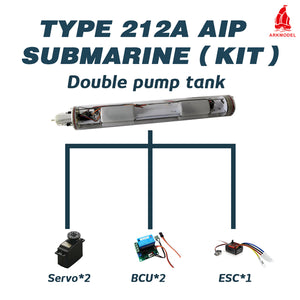 1:48 Germany U31 212A TYPE Aip Submarine Kit