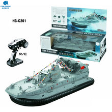 Load image into Gallery viewer, HG-C201 2.4G RC Zubr-Class LCAC 1/110 Scale Amphibious Hovercraft
