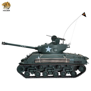Amazon returned 1:10 US FURY M4A3E8 Sherman Medium Tank RTR Half Metal Item No.6620