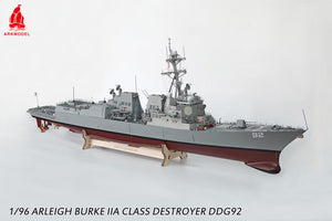 1/96 ADMIRAL ARLEIGH BURKE IIA CLASS OF MISSILES DESTROYERS WWII USS NAVY DDG93 NO.B7504
