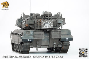 HOOBEN 1/16 Merkava Israel Main Battle Tank RC RTR Military Army Tanks Item No. 6617