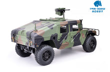 Load image into Gallery viewer, HG-P408(Upgraded) 1/10 2.4G 4WD RC Truck 16CH US Military Truck With Light And Sound

