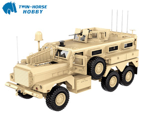 HG-P602 6WD RC Truck 1/12 2.4G US 6*6 Army Military Truck