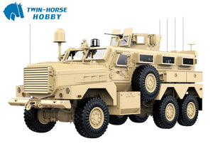 HG-P602 6WD RC Truck 1/12 2.4G US 6*6 Army Military Truck