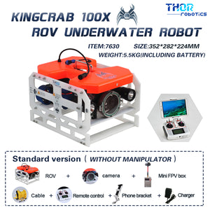 Kingcrab ROV Underwater Robot 100X